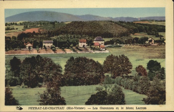 Peyrat-le-Chateau Garennes Mont Larron