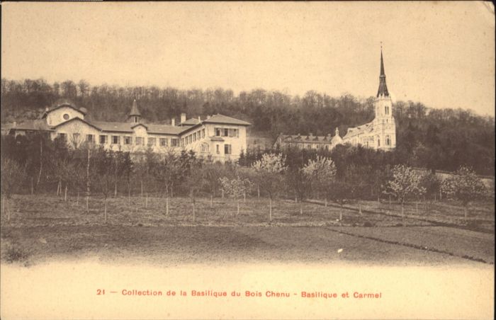 Domremy-la-Pucelle Vosges Basilique Bois Chenu Collection Carmel