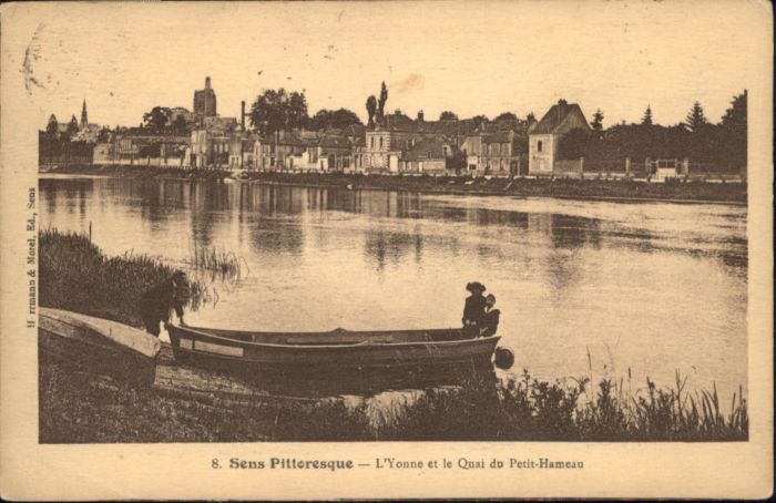 Sens 89 Sens Yonne Quai Petit-Hameau