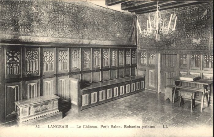 Langeais Chateau Petit Salon