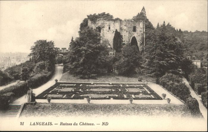 Langeais Ruines Chateau