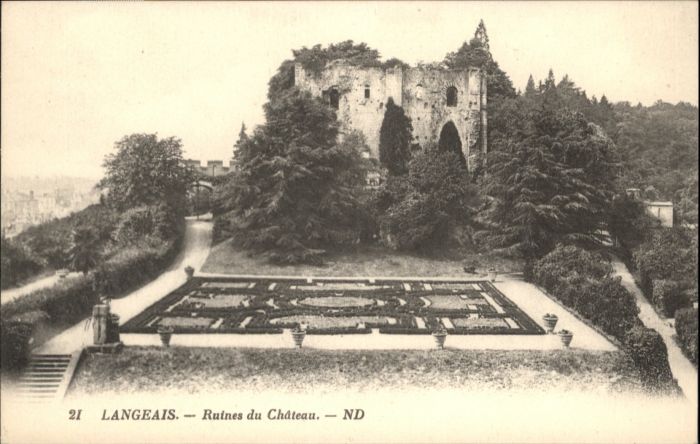 Langeais Ruines Chateau