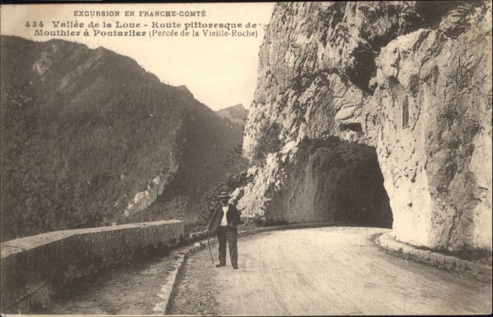 Mouthier-Haute-Pierre Mouthier Vallee Loue Route