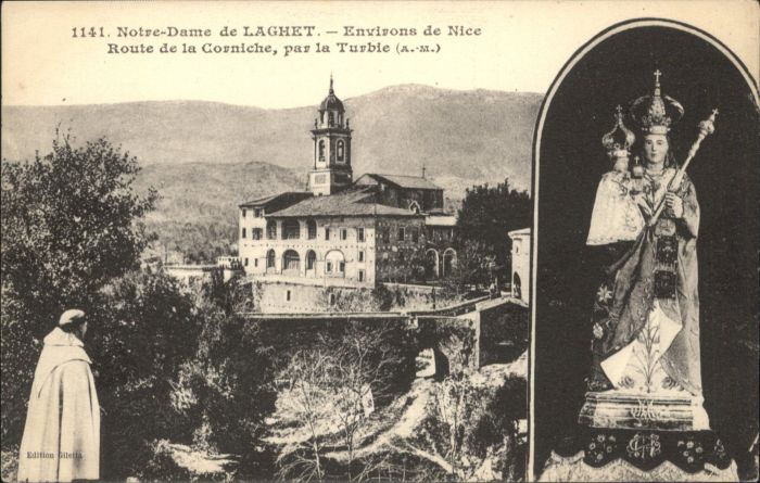 Laghet Notre-Dame Route Corniche Madonna