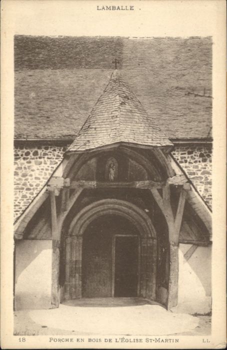 Lamballe Eglise St. Martin Porche
