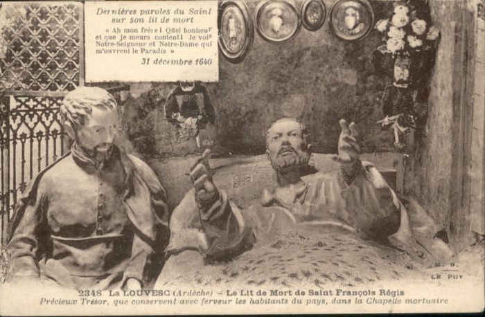 Lalouvesc Lit Mort Saint Francois Regis