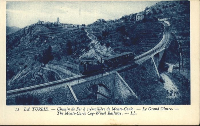 La Turbie Chemin Fer Cremaillere Monte-Carlo Gran
