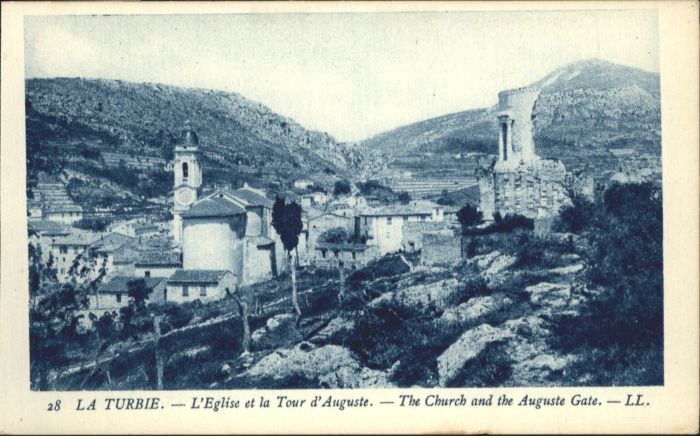 La Turbie Eglise Tour Auguste