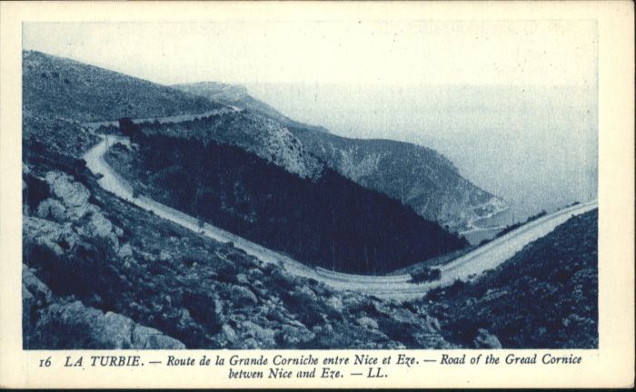 La Turbie Route Grande Corniche Nice Eze