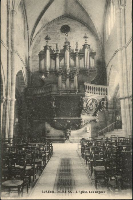 Luxeuil-les-Bains Eglise Orgues