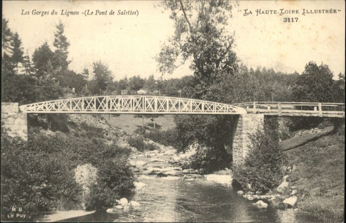 Lignon Les Villettes Les Gorges du Lignon Pont Salettes