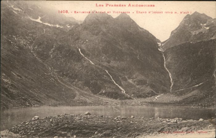 Auzat l Ariege Etang d_Izourt