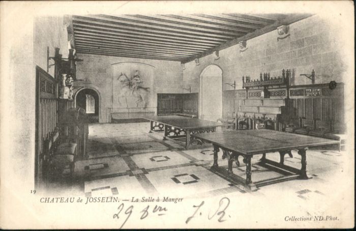 Josselin Chateau Salle Manger