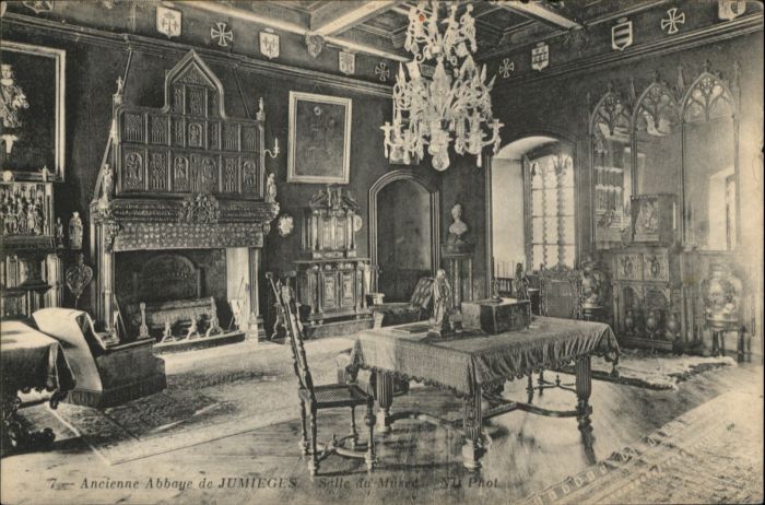 Jumieges Ancienne Abbaye Sallee Musee