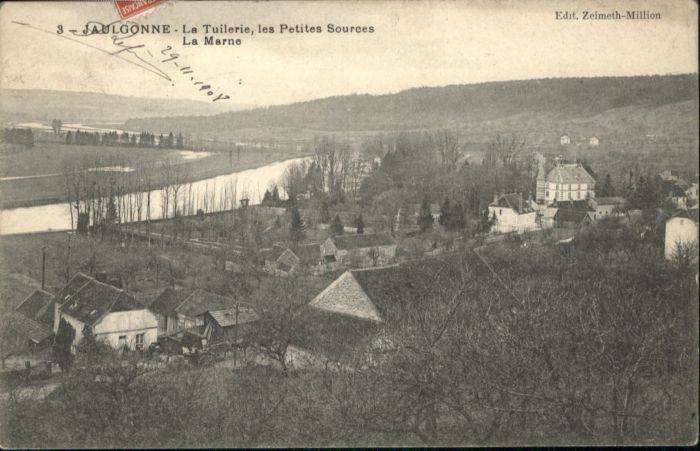 Jaulgonne Tuilerie Petit Sources Marne