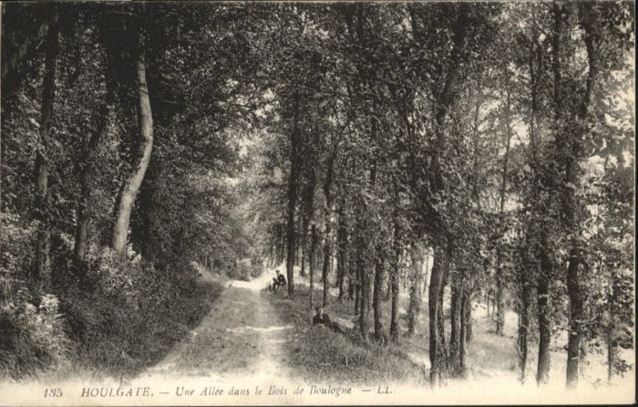 Houlgate Allee Dans Bois Boulogne