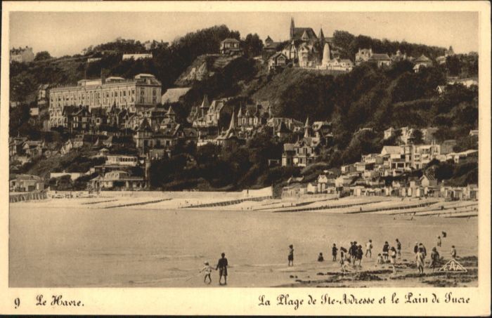 Le Havre Plage Sainte-Adresse Pain Sucre