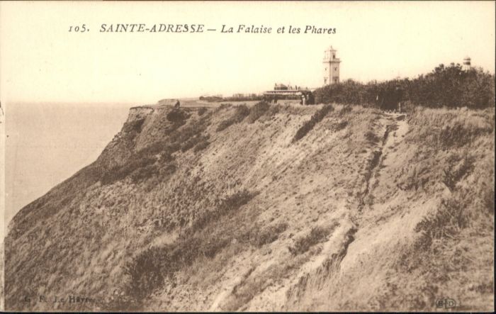 Sainte-Adresse Falaise Phares Leuchtturm