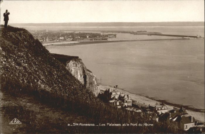 Sainte-Adresse Falaises Port Havre