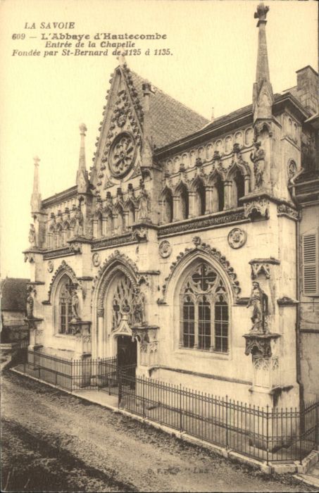 Saint-Pierre-de-Curtille Abbaye Haute-Combe Chapelle