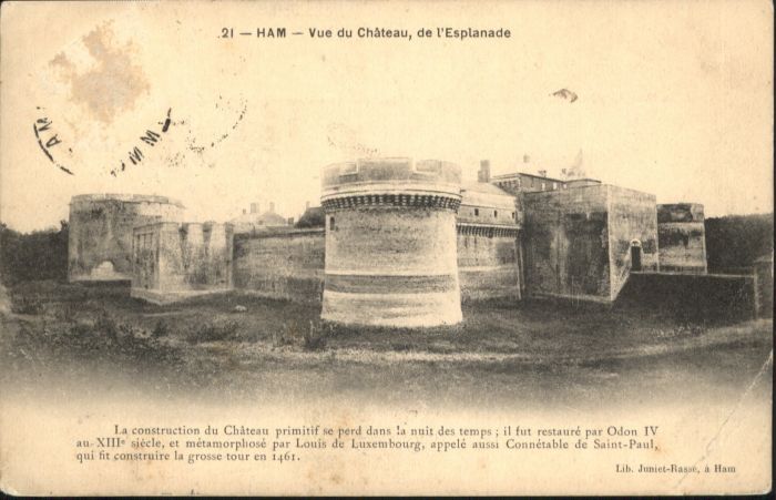 Ham Somme Ham Chateau Esplanade