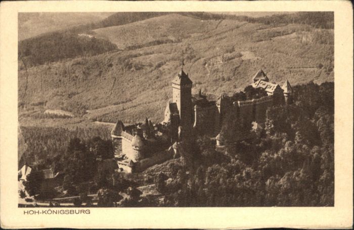 Hohkoenigsburg Haut-Koenigsbourg Hohkönigsburg
