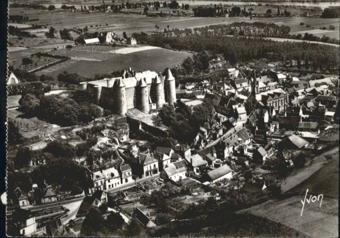 Luynes Indre-et-Loire Luynes Fliegeraufnahme Chateaux Loire