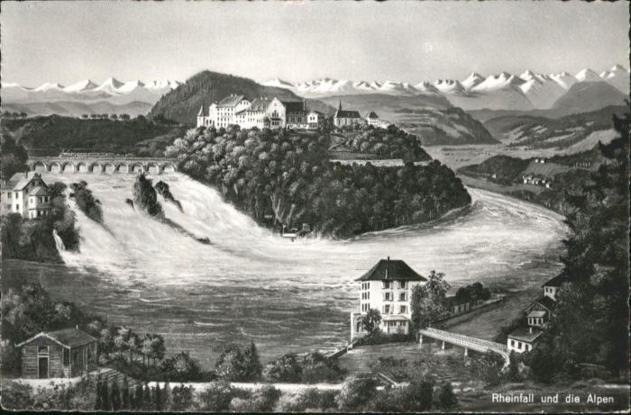 Neuhausen SH Neuhausen Rheinfall Bruecke