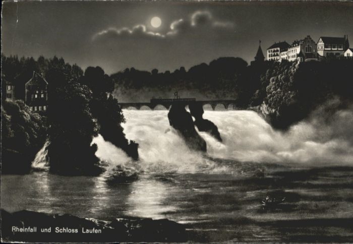 Neuhausen SH Neuhausen [Stempelabschlag] Schloss Laufen Rheinfall