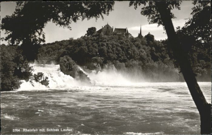 Neuhausen SH Neuhausen [Stempelabschlag] Schloss Laufen Rheinfall