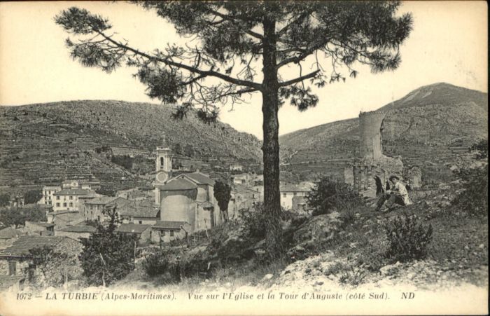 La Turbie Eglise Tour Auguste