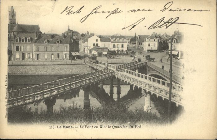 Le Mans Sarthe Le_Mans Pont Quartier Pre
