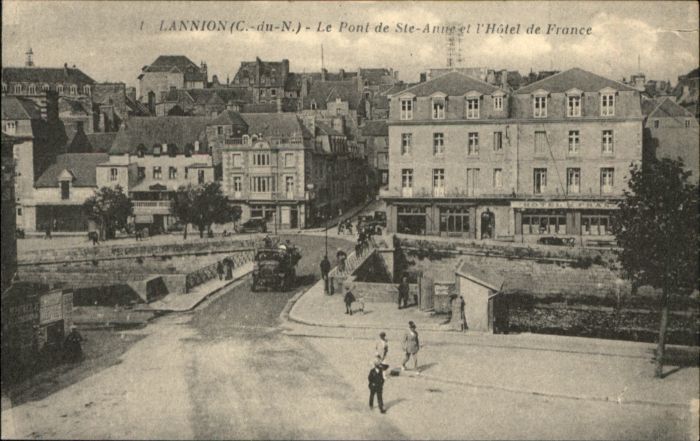 Lannion Pont Ste. Anne Hotel de France