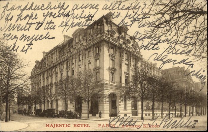 Paris Majestic Hotel Avenue Kleber