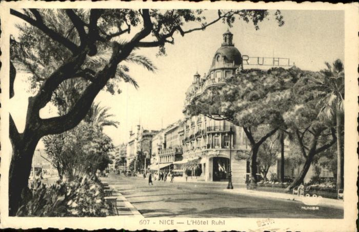 Nice Alpes Maritimes Nice Hotel Ruhl