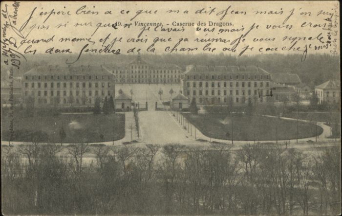 Vincennes Caserne Dragons