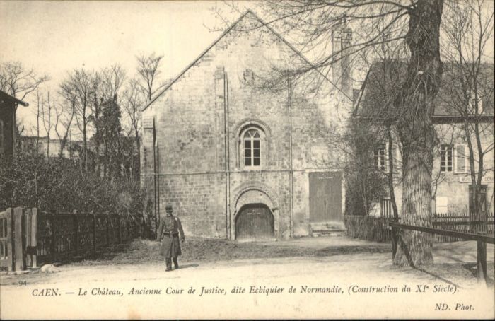Caen Chateau Cour Justice