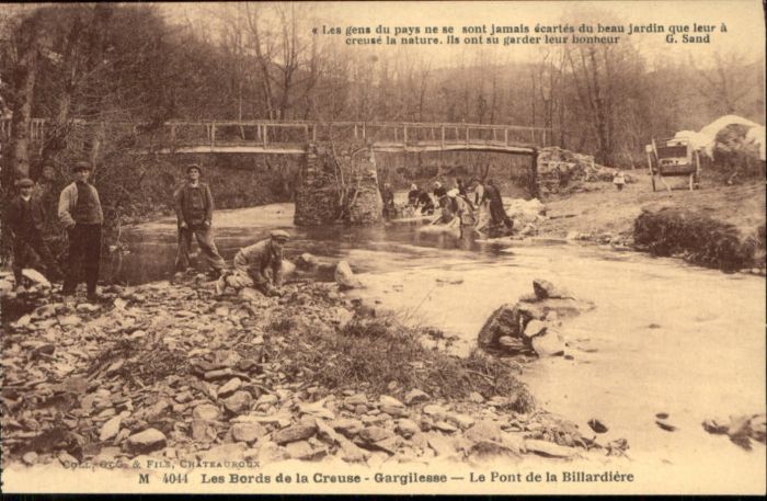 Gargilesse-Dampierre Creuse Pont Billardiere