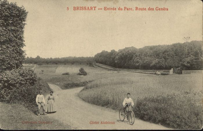 Triel-sur-Seine Parc Brissart Route Genets