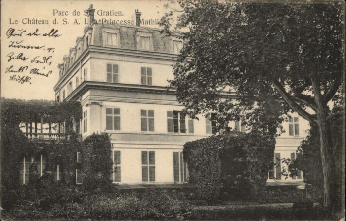 Saint-Gratien Oise Saint-Gratien Chateau Parc Princesse Ma