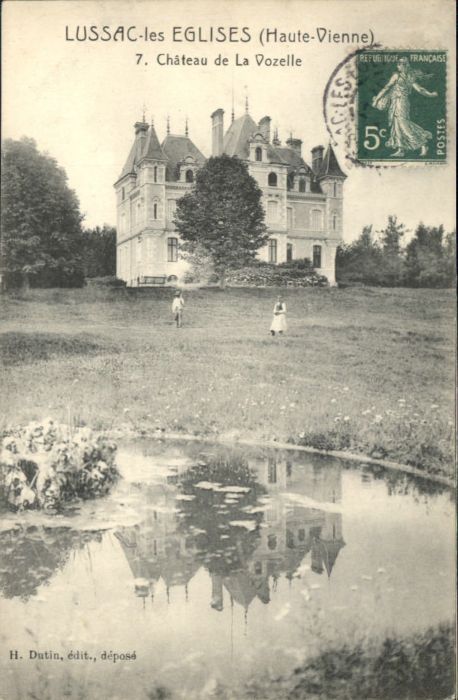 Lussac-les-Eglises Chateau La Vozelle