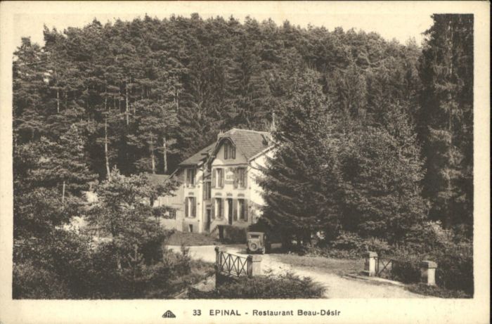 Epinal Vosges Epinal Restaurant Beau-Desir