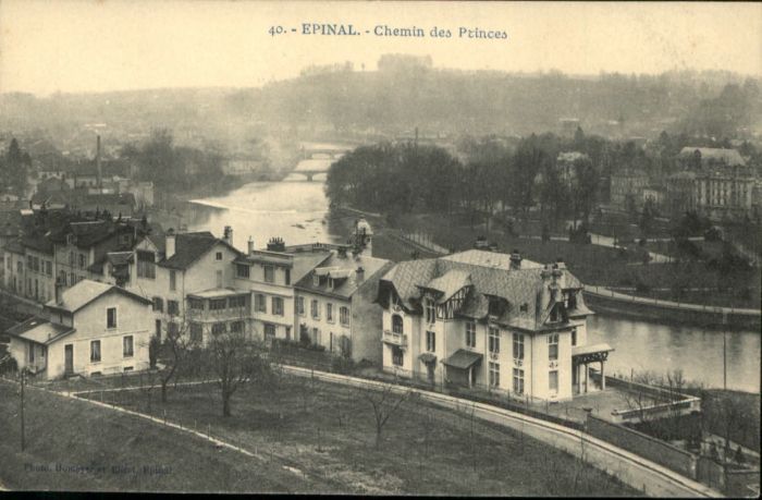 Epinal Vosges Epinal Chemin Princes