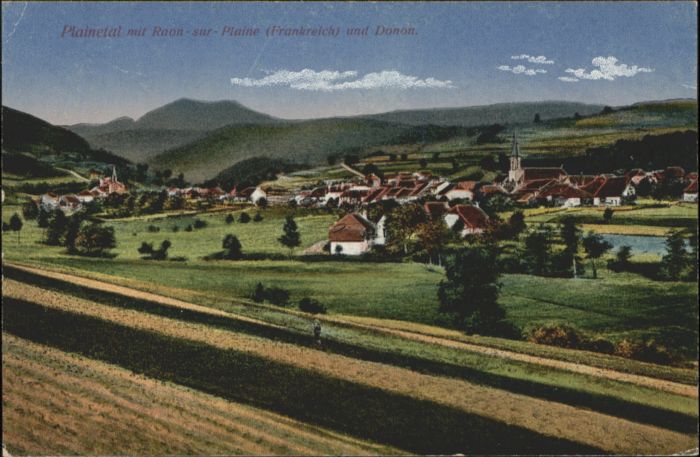 Raon-sur-Plaine Plainetal Donon