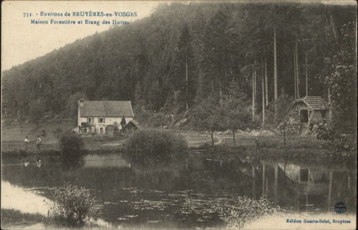 Bruyeres Vosges Maison Forestiere Etang des Huttes