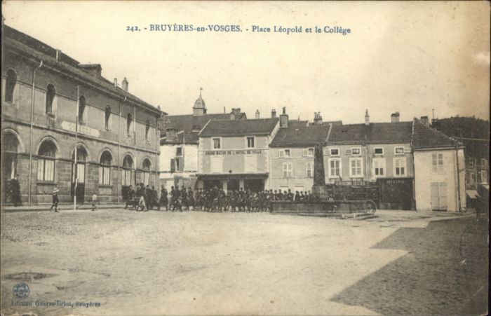 Bruyeres Vosges Place Leopold College