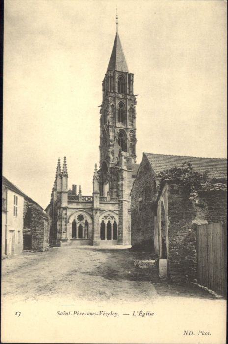 Saint-Pere d Avallon Saint-Pere-sous-Vezelay Eglise