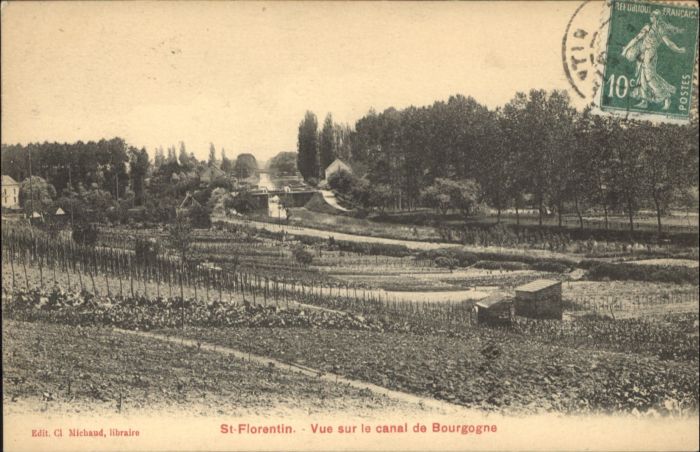 Saint-Florentin 89 Saint-Florentin Canal Bourgogne