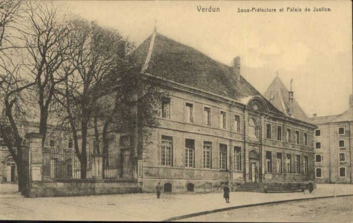 Verdun Meuse Verdun Prefecture Palais Justice
