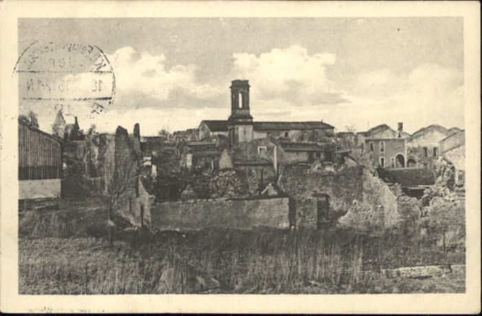 Feldpost-Motiv WK1 19. Ersatz-Division